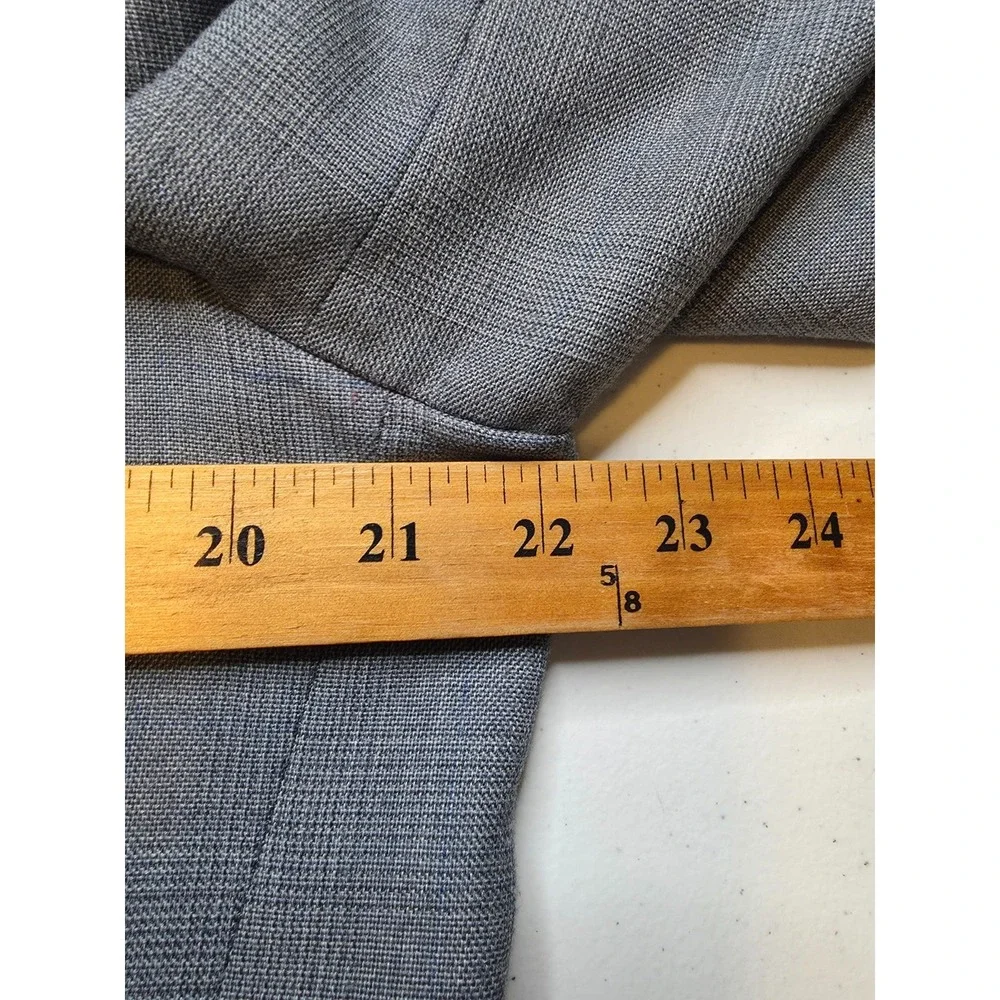 Hart Schaffner‎ Marx Blazer Mens 42 Blue Sports Coat Jacket 2 Buttons Glenplaid